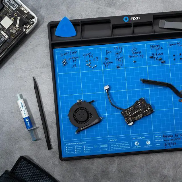 Alt view image 4 of 6 - iFixit FixMat - Magnetic Electronic Repair Screws and Parts Organizer