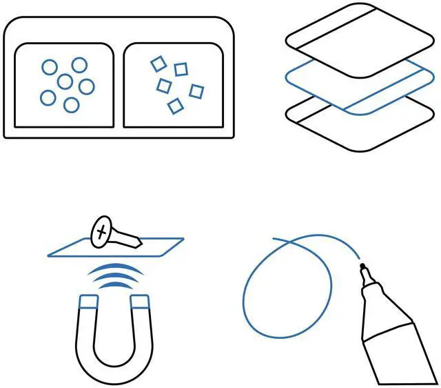 Alt view image 5 of 6 - iFixit FixMat - Magnetic Electronic Repair Screws and Parts Organizer
