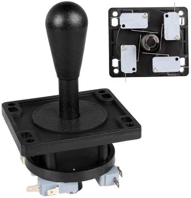 Alt view image 3 of 7 - EG STARTS 2 Player Classic Arcade Game DIY Part for Mame USB Cabinet Zero Delay USB Encoder to PC Games 8 Way Joystick + 18x Arcade Push Buttons (Includ 1p / 2p Start Buttons) Multiple Colour Kits