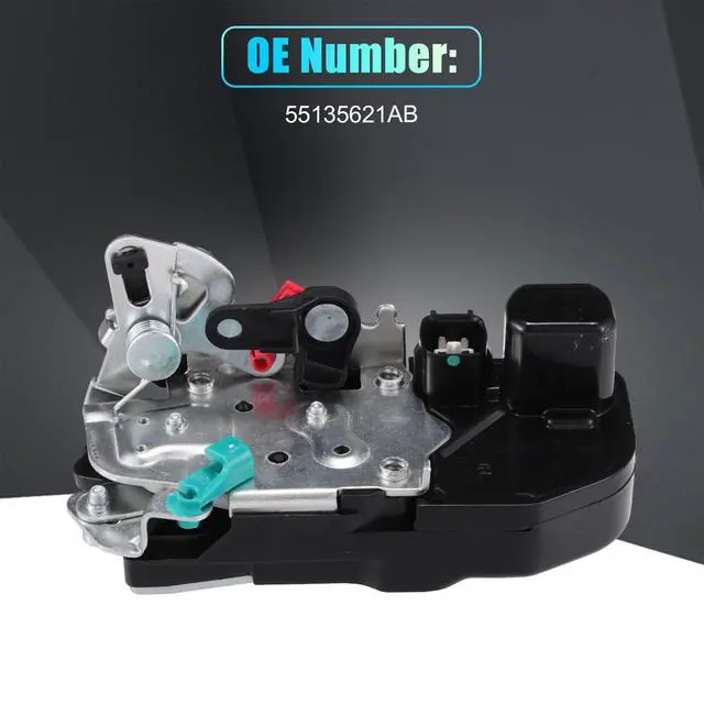 Alt view image 4 of 7 - uxcell Rear Left Side Power Door Lock Actuator Motor for Jeep Grand Cherokee 1998 1999 2000 2001 2004 No.55135621AB