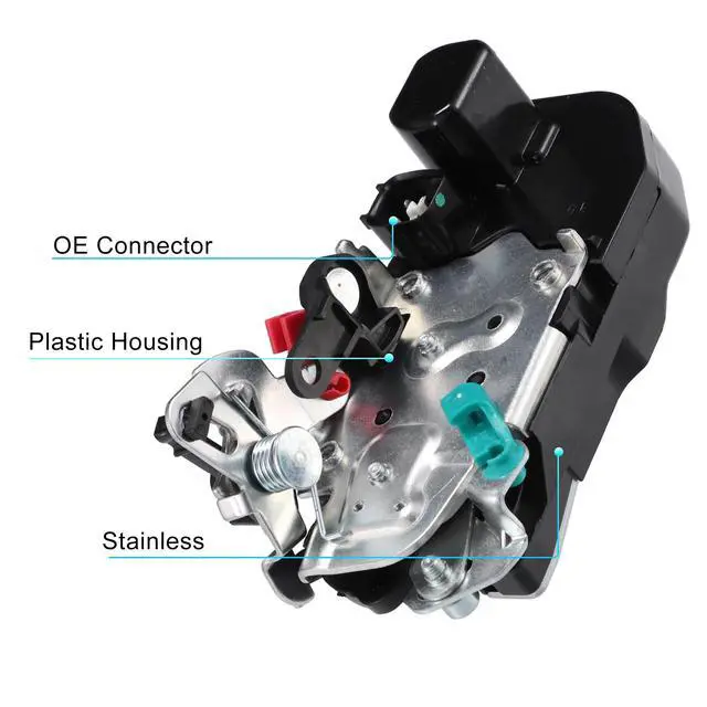 Alt view image 5 of 7 - uxcell Rear Left Side Power Door Lock Actuator Motor for Jeep Grand Cherokee 1998 1999 2000 2001 2004 No.55135621AB