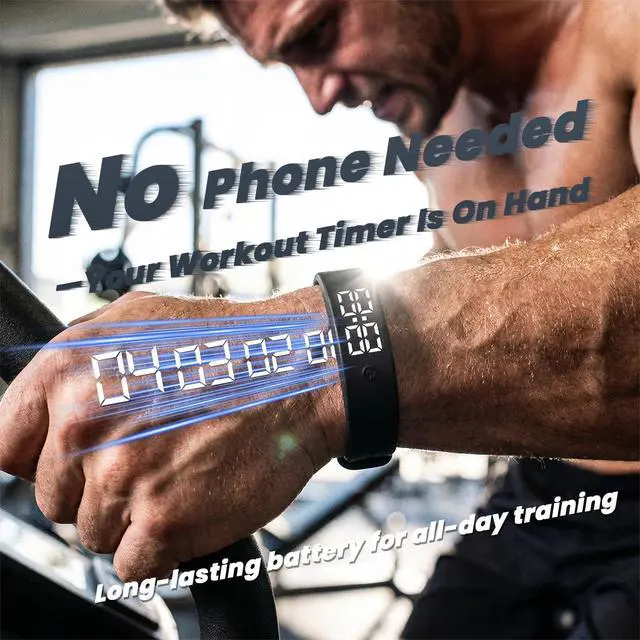 Alt view image 5 of 7 - Vibrating Alarm Wristband Wrist Alarm Clock Watch Vibrating Band Vibrates Silent Bracelet Alarms for Heavy Sleepers That Won't Wake Partner Wearable Shock Devices to Wake up Bands for Deaf Sleeper