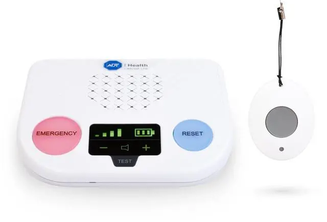 Main image of Medical Alert Plus - in-Home Medical Alert System for Seniors - Cellular 4G Coverage, 600ft Pendant Range, Home Temperature Monitoring, 24/7 U.S. Based Monitoring