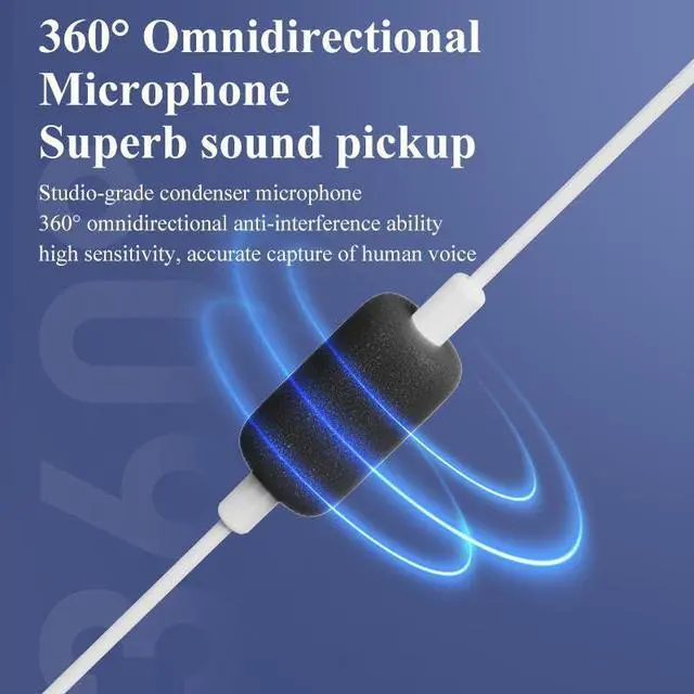 Alt view image 3 of 7 - Sound Card Karaoke Headset with in-Ear Monitoring, Voice Changer, Reverberation, Built-in Sound Card, Karaoke Microphone, Portable Karaoke Headphones, Type C HiFi Wired Earbuds for Musician