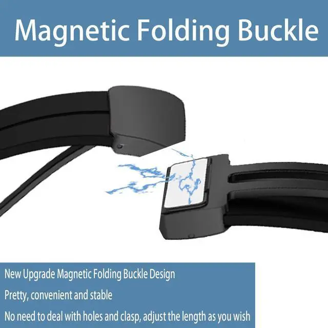 Alt view image 5 of 7 - Compatible for Withings Smartwatch Bands, Lamshaw 18mm Soft Silicone Magnetic Buckle Sport Wristband Replacement Straps Compatible for Withings ScanWatch 38mm/ScanWatch 2 38mm/ScanWatch Light/Steel HR