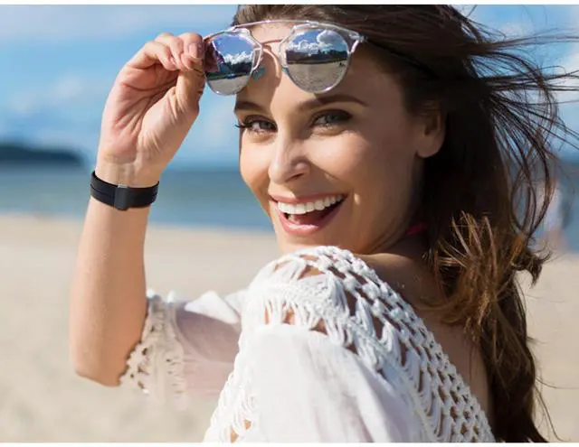 Alt view image 7 of 7 - Compatible for Withings Smartwatch Bands, Lamshaw 18mm Soft Silicone Magnetic Buckle Sport Wristband Replacement Straps Compatible for Withings ScanWatch 38mm/ScanWatch 2 38mm/ScanWatch Light/Steel HR