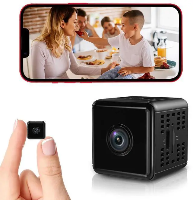 Main image of Hidden Camera,1080P WiFi Spy Camera with Night Vision & Motion Detection, Wireless Security Camera for Pet/Baby/Nanny, App Live Feed Smallest Smart Home Monitor