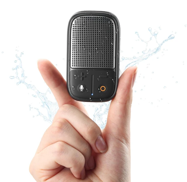Main image of 2026 Upgrade Wearable Bluetooth Speaker with Voice Assistant & Mic | IPX7 Waterproof Clip-on Portable Speaker, TWS Pairing, Up to 30H of Play, Supports Siri/Google/Alexa