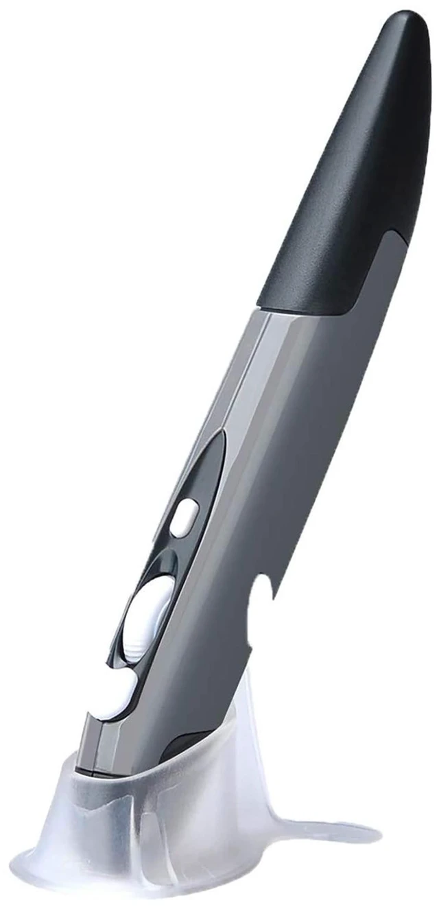 Main image of Wireless Optical Pocket Pen Mouse, 2.4GHZ USB Wireless Optical Mini Air Mouse for PC Laptop Notebook Computer Mac (Grey)