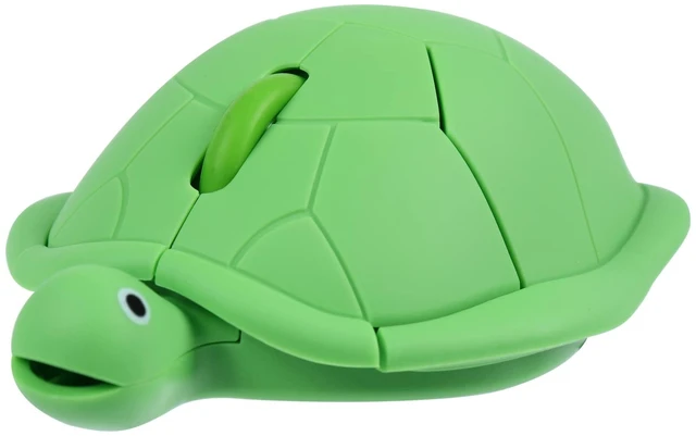 Main image of Wireless Mouse,Cute Animal Green Turtle Shape Portable Quiet Lightweight Optical USB Mice Silent Cordless Mouse for PC Laptop Computer Notebook MacBook Desktop for Kids Adults, 1600 DPI 3 Buttons