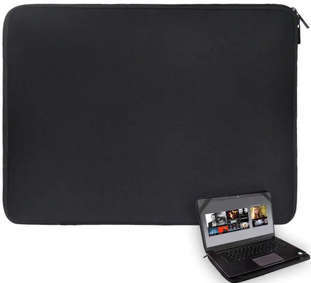 Main image of 15.6 Inch Laptop Case Sleeve Protector Notebook Pouch Cover with 4 Elastic Bands for 15" 15.6" Compatible with Samsung Sony ASUS Acer Dell HP Toshiba Chromebook Computers (15-15.6 inch)