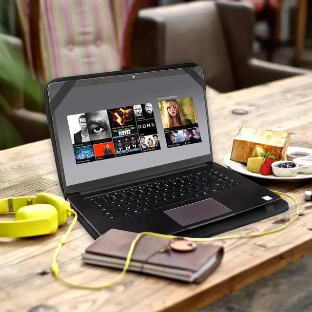 Alt view image 2 of 7 - 15.6 Inch Laptop Case Sleeve Protector Notebook Pouch Cover with 4 Elastic Bands for 15" 15.6" Compatible with Samsung Sony ASUS Acer Dell HP Toshiba Chromebook Computers (15-15.6 inch)