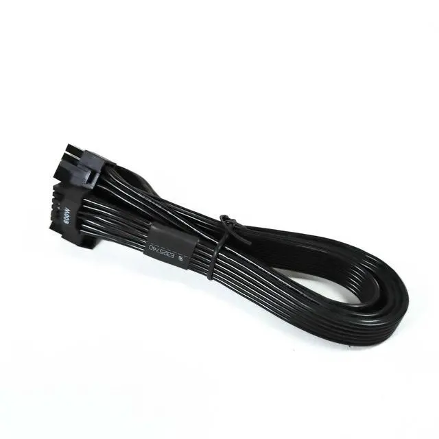 Alt view image 5 of 5 - Original OEM ATX 3.0 PCIe 5.0 Cable (8+8 PIN to 12VHPWR 16 PIN) Power Cable for RTX 4090/4080/4070/4060/3090ti Compatible with SuperFlower/EVGA Models
