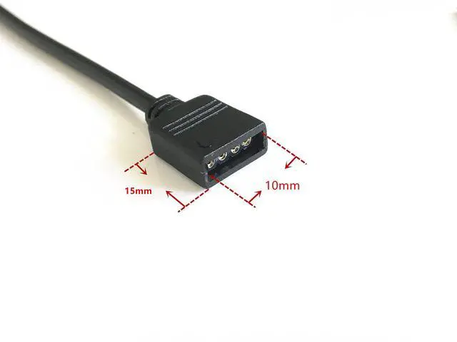 Alt view image 4 of 5 - 10pcs Black 0.3M 0.98ft 4 Color RGB Extension Cable LED Strip Connector Extension Cable Cord Wire 4 Pin LED Connector for SMD 5050 3528 2835 RGB LED Light Strip (10 PCS)