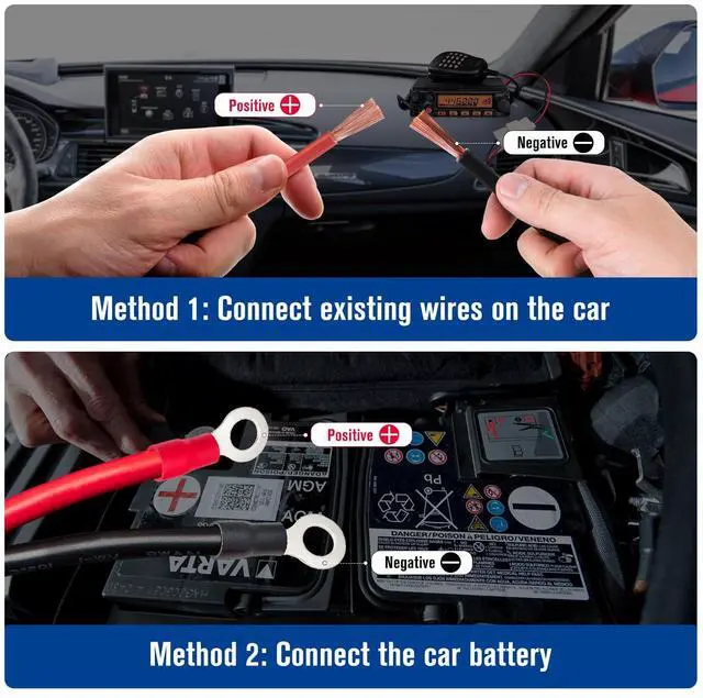 Alt view image 7 of 7 - 4 Pin 12AWG DC Power Cord Cable, 1M Short Wave Power Supply Cable with 30A Fuse Compatible for Yaesu FT-891 FT-450D Kenwood TS-480 TK-690 Icom IC-7000 IC-7300 Alinco Vertex CB Mobile Radio