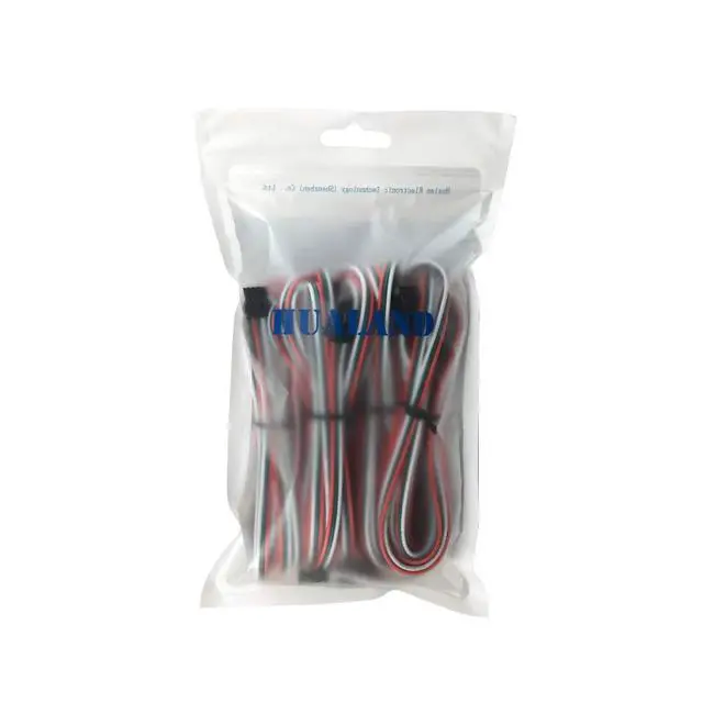 Alt view image 5 of 5 - 4 pcs/Pack 2M 6.56ft 3 Pin JST SM Male Female Plug LED Connector Cable for WS2812B WS2811 SK6812 Symphony LED Lights with connectorsSM3P Buckle Free Welding Plug Light Controller Wire