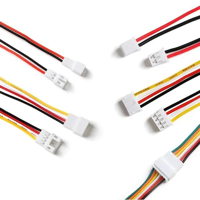 Alt view image 7 of 7 - 0 PCS JST PH 2.0mm 2 3 4 5 Pin Connector, Male and Female Double Connector End with 200mm Extension Cable AWG 26