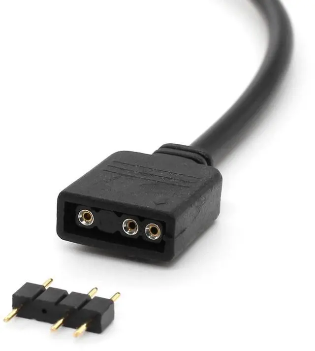 Alt view image 4 of 5 - (3-Pack) ARGB Extension Cable, 5V 3-pin to JST SM 3Pin Male ARGB Adapter Cable 1-to-1, Addressable RGB Extension Cable, 1 to 1 Male ARGB Cable, 11.8 Inches