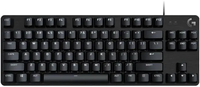 Main image of G413 TKL SE Mechanical Gaming Keyboard - Compact Backlit Keyboard with Tactile Mechanical Switches, Anti-Ghosting, Compatible with Windows, macOS - Black Aluminum