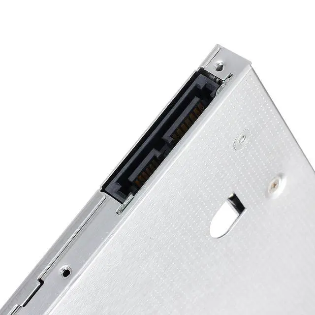 Alt view image 4 of 7 - 2nd 2.5''HDD SSD Hard Drive Caddy Tray Replacement for MacBook Pro 13/15/17 inch A1278 A1286 A1297 2008 2009 2010 2011 2012 Internal Laptop CD/DVD-ROM Optical SuperDrive Adapter