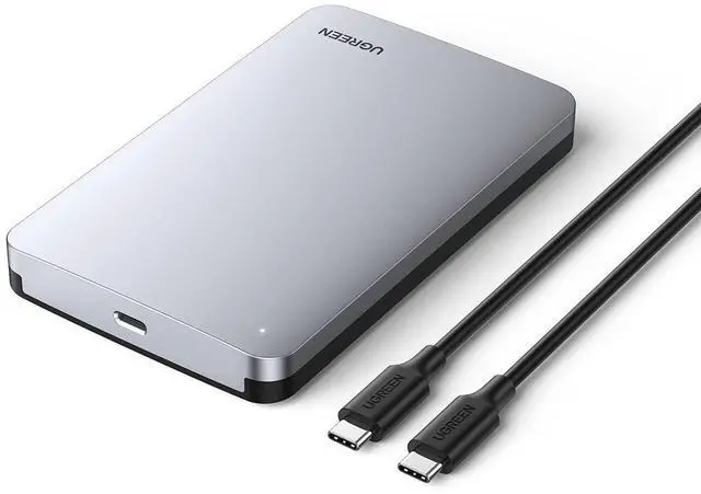 Main image of USB C Hard Drive Enclosure for 2.5" SATA SSD HDD,Aluminum