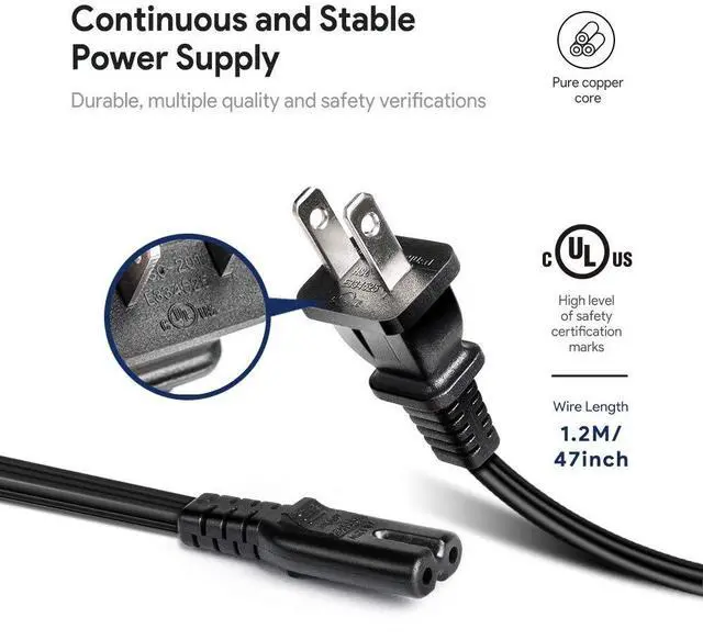 Alt view image 4 of 7 - 19V 65W AC Adapter Charger Replacement for Harmon Kardon Aura/Aura Studio 4 3 2 1 /Aura Plus AirPlay Aura Series Wireless Home Speaker System Power Supply Cord