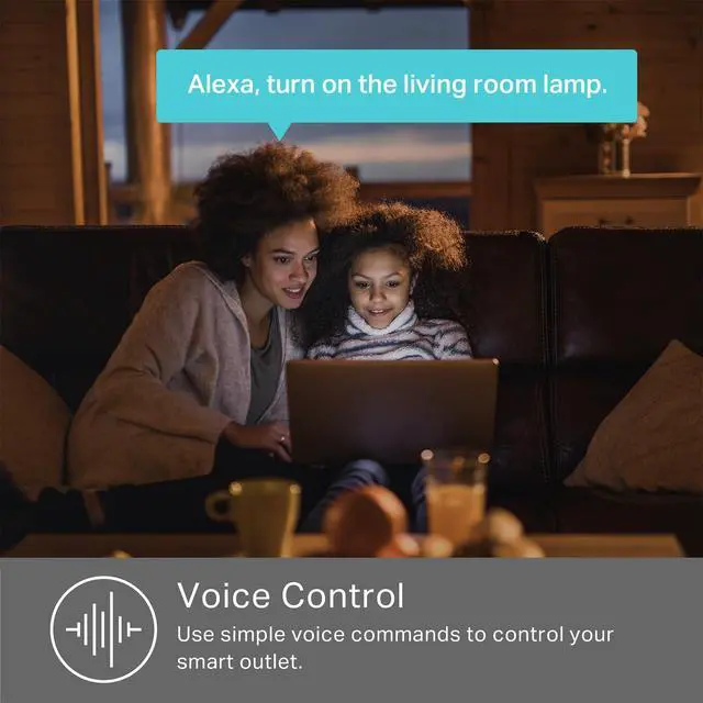 Alt view image 3 of 7 - Kasa Smart Plug KP200, In-Wall Smart Home Wi-Fi Outlet Works with Alexa, Google Home & IFTTT, No Hub Required, Remote Control, ETL Certified , White, 1 Pack