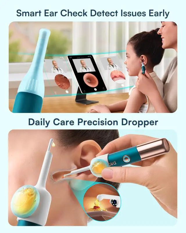 Alt view image 6 of 7 - Bebird Earsight Ultra Ear Wax Removal Kit,2K HD Visual Ear Cleaner with Camera,FSA/HSA Eligible Flexible Ear Camera with 90-Minute Battery & Enhanced Light,Ear Cleaning Tool for Adults & Kids