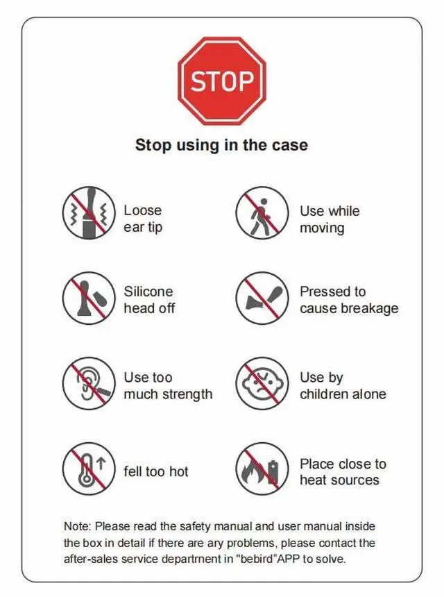 Alt view image 7 of 7 - BEBIRD R1 Wax Removal Tool for Ear - Spade Ear Canal Cleaner with Camera 1080P Earscope, Wax Remove Ear Picker with Vari Replacement Tips, Camera with 6LED Light for Ear/Nose/Throat Examination, Black