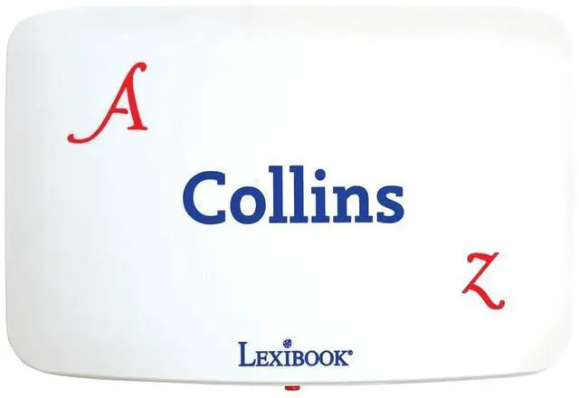 Alt view image 2 of 7 - LEXiBOOK - The Collins English Dictionary, 13th Edition - Electronic Dictionary, Definitions, Thesaurus, Conjugation, Phonetic Spellchecker, Crossword Solver, with Battery, Blue/White, D850EN