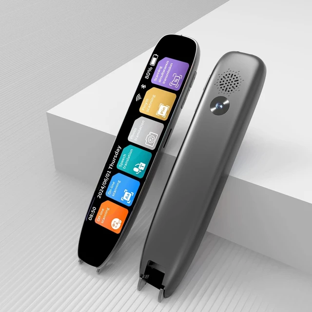 Main image of Scan Translator Pen, Dyslexia Tools, Language Translator Device, Text to Speech Reading Pen for Learning Difficulties, Language Learners and Elderly Users, 142 Online/10 Offline Languages