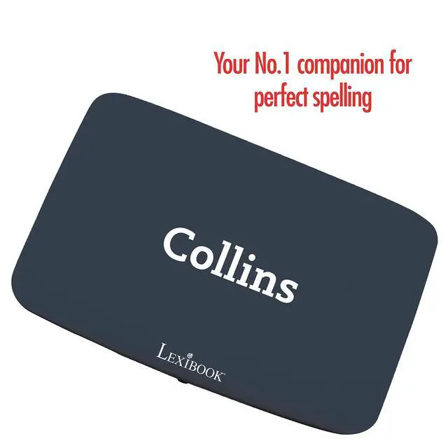 Alt view image 2 of 7 - LEXiBOOK - Collins Electronic Pocket Spellchecker with Battery, Blue/White, DC753EN