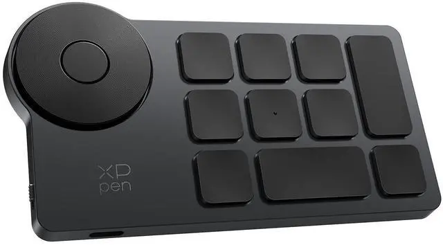 Main image of XPPen Mini Keydial ACK05 Wireless Shortcut Keyboard Bluetooth Programmable Express Remote Control with Dial & Customized Express Keys for Drawing Tablet PC MacBook Windows Images Video Editing
