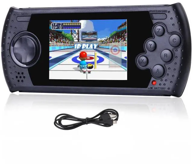 Main image of 16 Bit Handheld Game for Kids Built-in 230 HD Classic Retro Video Games USB Rechargeable 3.0 Inch Childrens Travel Electronics Toys Portable Gaming Player System Gift for Boys Girls Ages 4-8-12