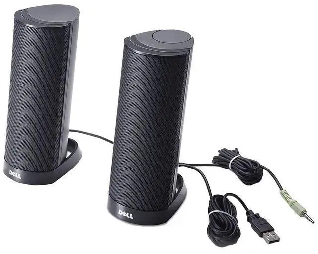 Main image of AX210 Black USB Stereo Speaker System