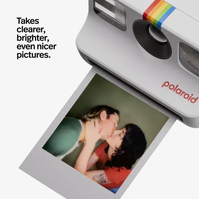 Alt view image 3 of 7 - Polaroid Go Generation 2 - Mini Instant Film Camera - White (9097) - Only Compatible with Go Film