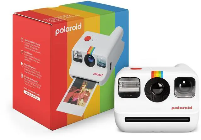Main image of Polaroid Go Generation 2 - Mini Instant Film Camera - White (9097) - Only Compatible with Go Film