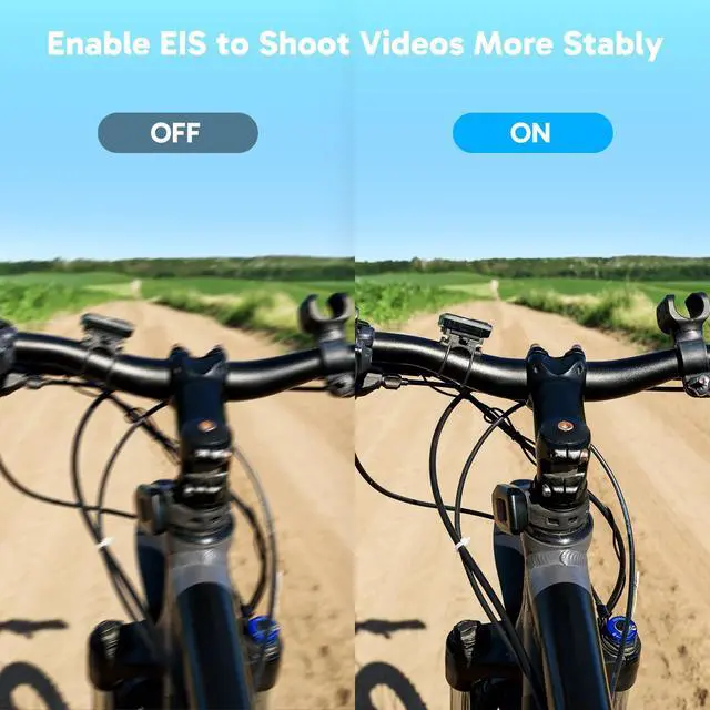 Alt view image 5 of 7 - AKASO Brave 4 Action Camera 4K 30fps with 64GB MicroSD U3 Card Bicycle Helmet Accessories Kit Bundle, 20MP Ultra HD 131FT Waterproof Underwater Camera EIS WiFi Remote Control 5X Zoom Sport Cameras