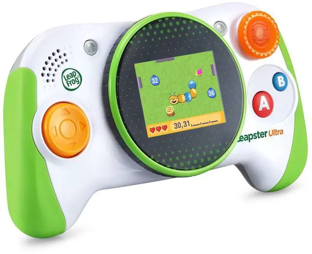 Alt view image 3 of 7 - LeapFrog Leapster Ultra Handheld Learning Game Console for Kids Age 4 Years and up