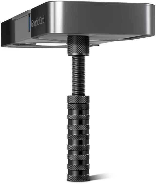 Main image of Ausvrkkit GPU Support Bracket, 2.75-4.52Inch GPU Sag Bracket with Non-Slip Sheet, GPU Holder for Prevent Graphics Card Sag (Black)