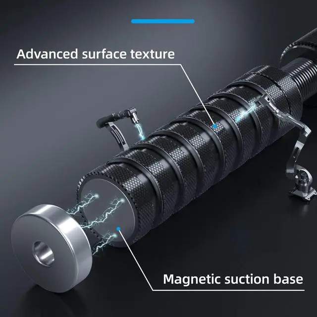 Alt view image 5 of 7 - Ausvrkkit GPU Support Bracket, 2.75-4.52Inch GPU Sag Bracket with Non-Slip Sheet, GPU Holder for Prevent Graphics Card Sag (Black)