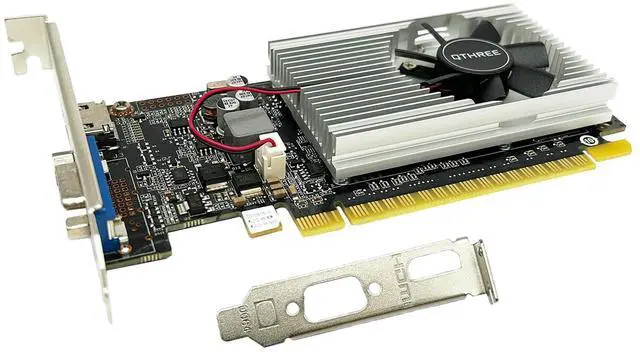 Main image of QTHREE GeForce GT 210 Graphics Card,1024 MB DDR3 64 Bit,HDMI,VGA,Low Profile Video Card for PC,GPU,PCI Express 2.0 x16,SFF,Low Power