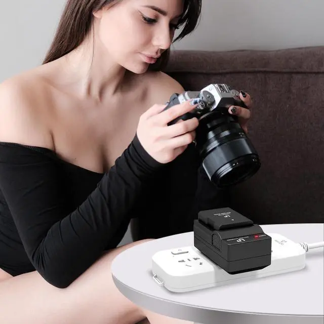 Alt view image 6 of 7 - Battery Charger, Charger Compatible with Canon EOS Rebel T7, T6, T5, T3, T100, 4000D, 3000D, 2000D, 1500D, 1300D, 1200D, 1100D & More (NOT for T3i T5i T6i T6s T7i)