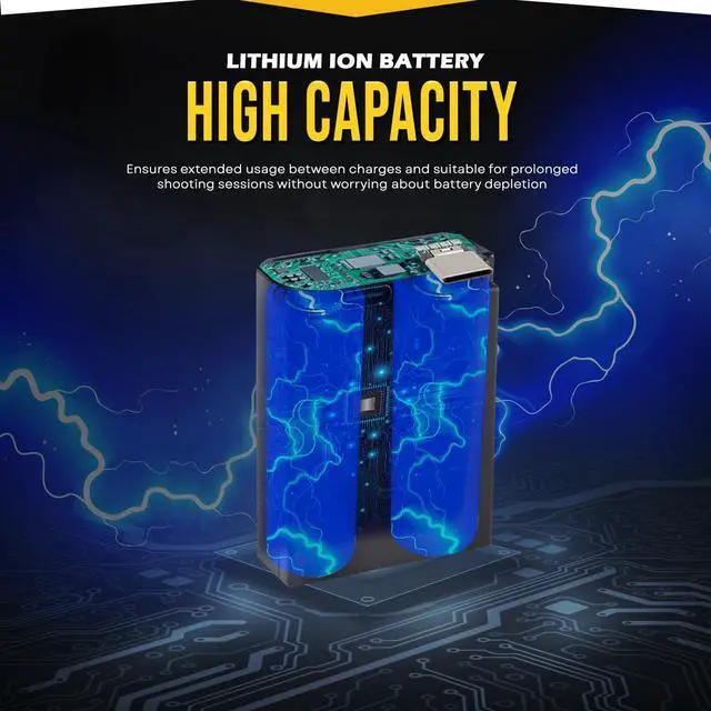 Alt view image 3 of 5 - 2-Pack of LP-E10 Batteries for Canon EOS Rebel T3, T5, T6, T7, T100, Kiss X50, Kiss X70, EOS 1100D, EOS 1200D, EOS 1300D, EOS 2000D, EOS 4000D Digital Camera