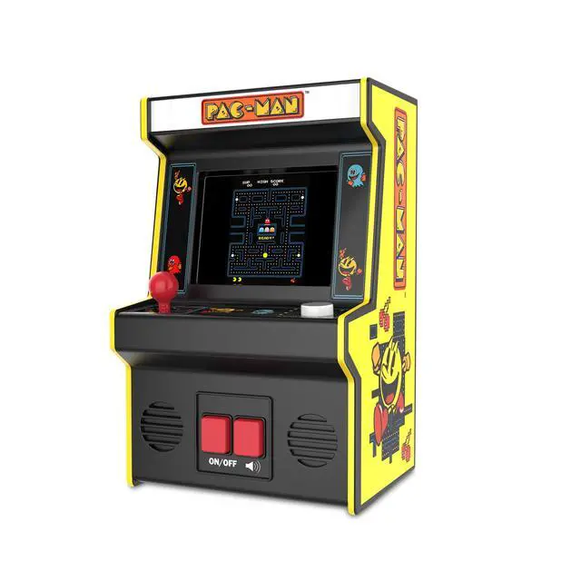 Alt view image 3 of 7 - - Retro Mini Arcade Game, Full Color Screen, Classic Handheld Electronic Game Console, 90s Toy, Great Gift for Kids 8+, Pac-Man