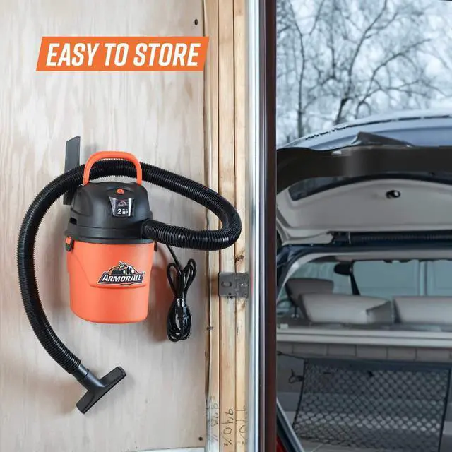 Alt view image 7 of 7 - AA155 1.5-Gallon 2 Peak HP Portable Wet/Dry Vacuum, Orange