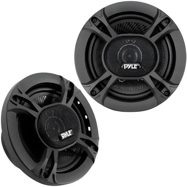Main image of 3-Way Universal Car Stereo Speakers-300W 6.5 Triaxial Loud Pro Audio Car Speaker Universal OEM Quick Replacement Component Speaker Vehicle Door/Side Panel Mount Compatible PL613BK (Pair), black