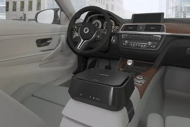 Alt view image 2 of 4 - GoPure GP5212 Automotive Air Purifier Compact Car Air Cleaner with SelectFilter Plus, Removes 100+ Pollutants, Filters Allergens, Viruses, Bacteria, Exhaust & Odors 12V Car Air Freshener