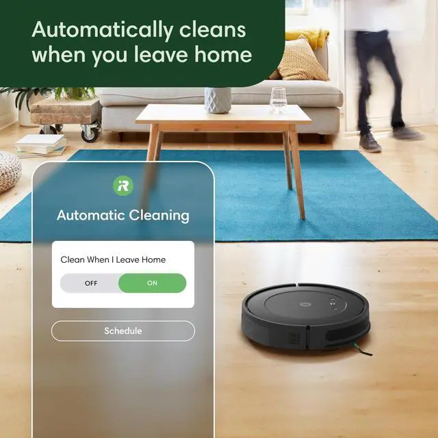 Alt view image 7 of 7 - Roomba Vac Robot Vacuum (Q0120) - Easy to use, Power-Lifting Suction, Multi-Surface Cleaning, Smart Navigation Cleans in Neat Rows, Self-Charging, Alexa