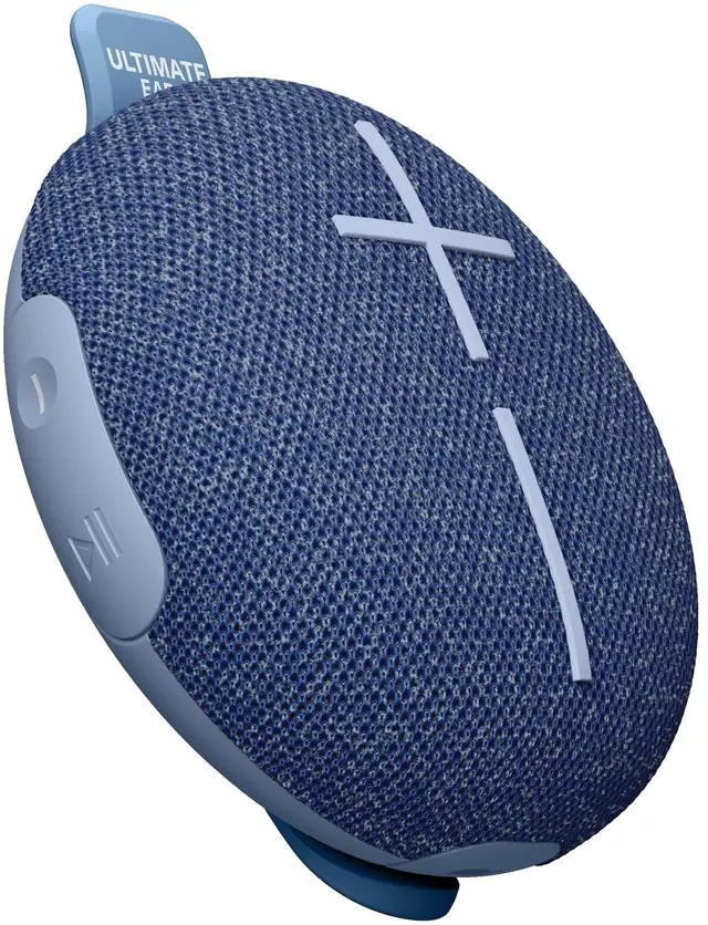 Main image of MINIROLL Ultra-Portable Waterproof Bluetooth Speaker, Big Bass, IP67 Dustproof, 131 ft Range - Gentle Blue